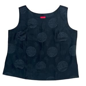 Artistic Palace Womens Oriental 100% Silk Tank Top Size XXXL Sleeveless Blouse